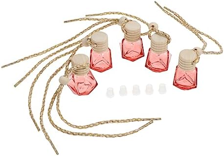 Alipis 5Pcs Car Hanging Perfume Bottle Diffuser Pendant for Home and Car Decor
