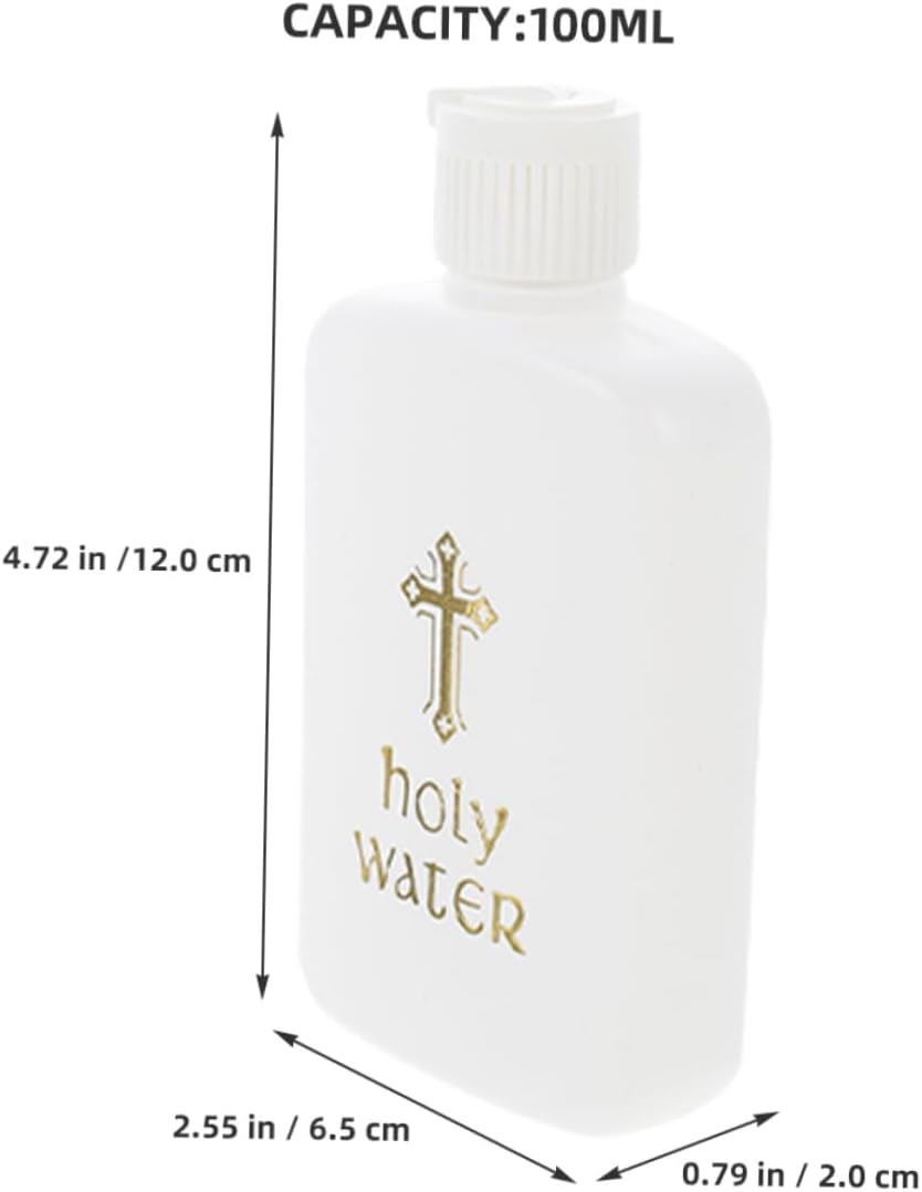 2Pcs Refillable Holy Water Bottles for Aromatherapy and Ceremonies
