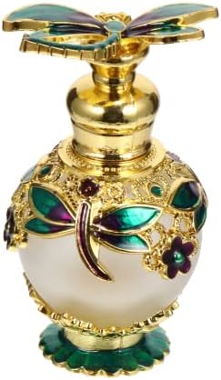 Lurrose Vintage Glass Perfume Bottle