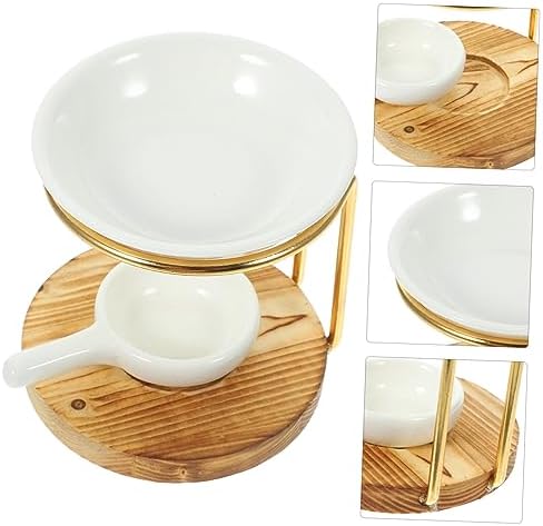 MAGICLULU Ceramic Essential Oil Burner with Base