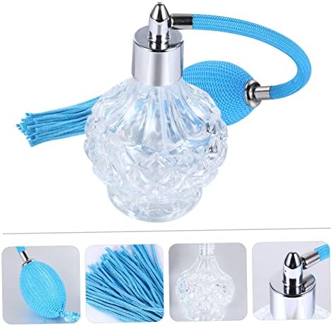 Refillable Glass Perfume Bottle with Long Spray Tassels