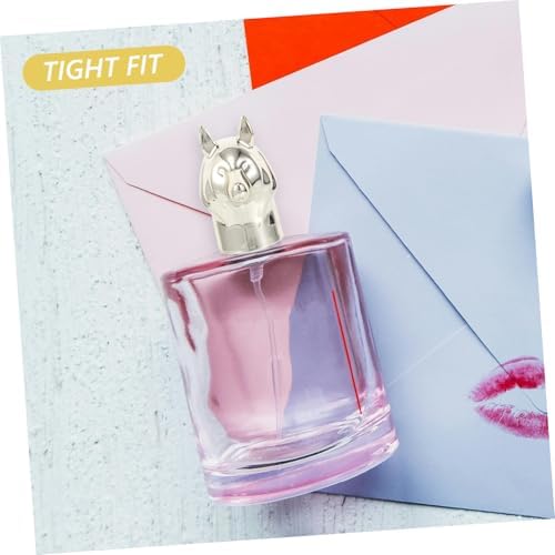 5pcs Fox Perfume Bottle Closures for DIY Projects Replacement