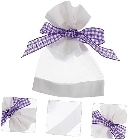 Zerodeko 10pcs Reusable Lavender Sachet Bags for Decorative Use