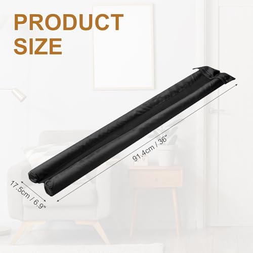 Uxcell Under Door Draft Stopper Adjustable Door Blocker