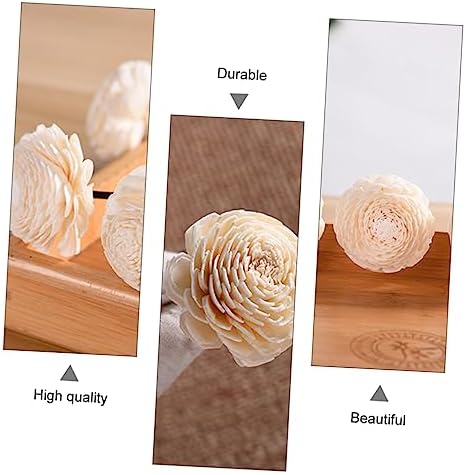 Healifty 3Pcs Rattan Dried Flower Aromatherapy Diffuser Sticks for Home Fragrance Stylish Decor Accessory