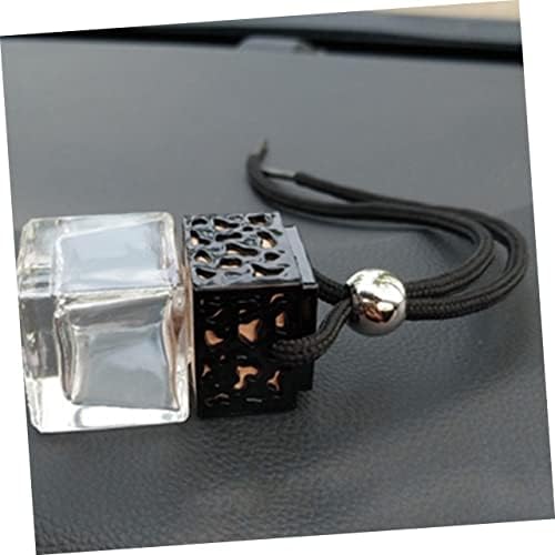 3Pcs Glass Perfume Bottle Pendant for Car Hanging Decoration