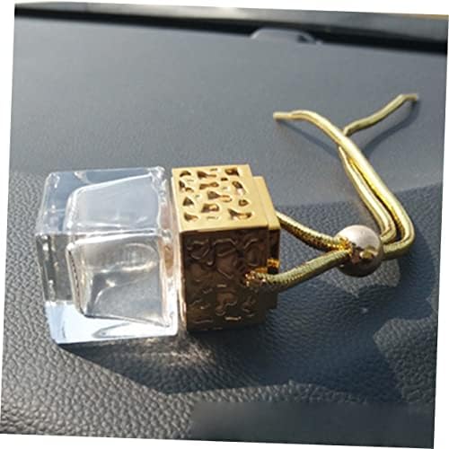 3pcs Glass Perfume Bottle Pendant for Car