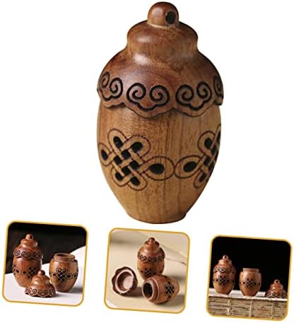 Hollow Aromatherapy Bottle Pendant with Rotating Design