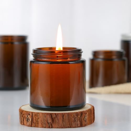 Anneome 10pcs Glass Aroma Jar Candle Holder