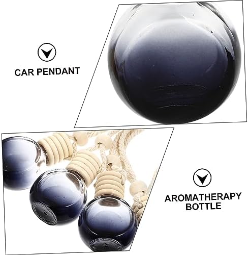 4pcs Car Aromatherapy Perfume Bottle Pendant