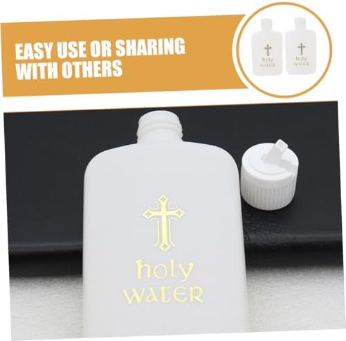 2Pcs Refillable Holy Water Bottles for Aromatherapy and Ceremonies
