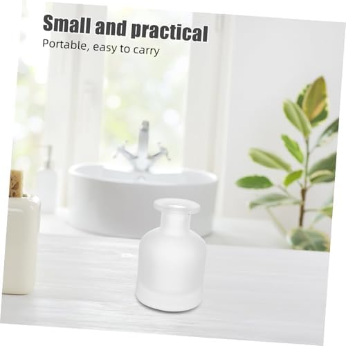 Anneome 2Pcs Empty Glass Diffuser Bottles for Essential Oils and Fragrance