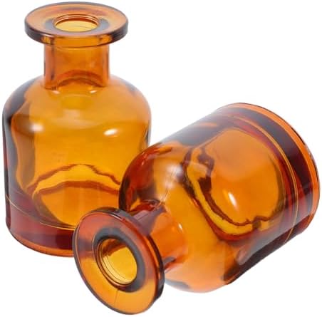 2pcs Glass Reed Diffuser Bottles for Home Office and Car