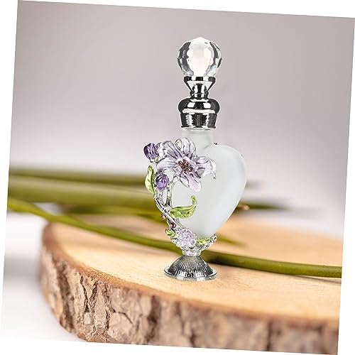 PRETYZOOM Vintage Painted Glass Perfume Bottle 10ml