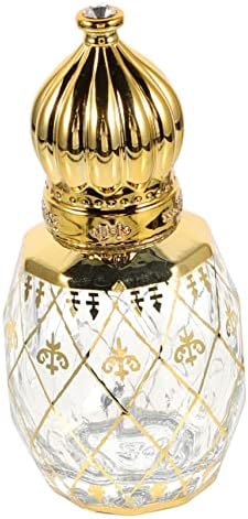 Mobestech Essential Oil Roller Empty Perfume Sample Travel-friendly Arabic Style Decor Bottle