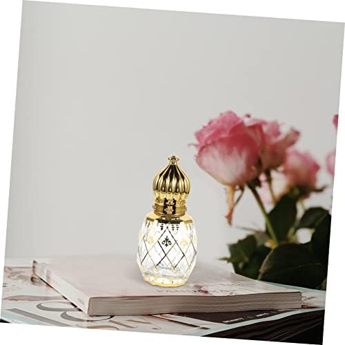 Middle Eastern Perfume Bottle Essential Oil Roller Empty Aroma Decorative Sample Air Tight Travel Size