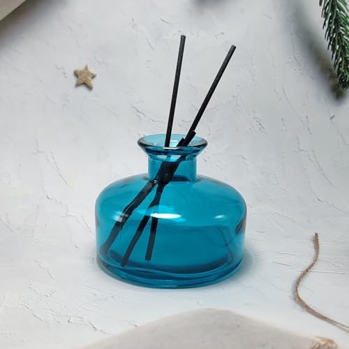200 ml Refillable Glass Diffuser Bottle Blue