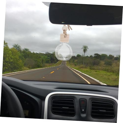 6Pcs Compact Hanging Perfume Bottles for Car Freshness and Home Decor