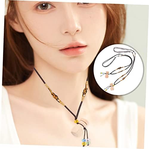 Happyyami 2pcs Essential Oil Diffuser Pendant Necklace