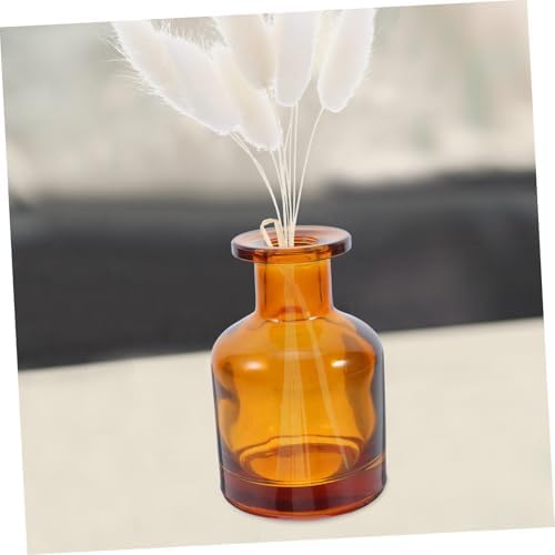 2pcs Cylindrical Essential Oil Diffuser Jars Reusable Fragrance Bottles for Home Office Car