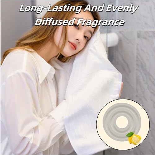 24 Pcs Scented Towel Warmer Discs with 4 Fragrances