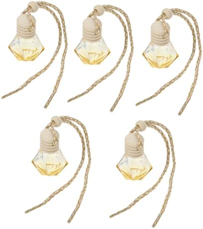 Cabilock 5Pcs Hanging Perfume Bottle Diffuser for Car Aromatherapy Pendant