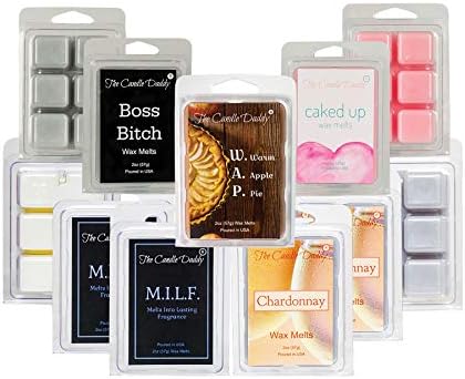 The Candle Daddy MILF Mix 5-Scented 2OZ Wax Melts - 10 Ounces 30 Cubes