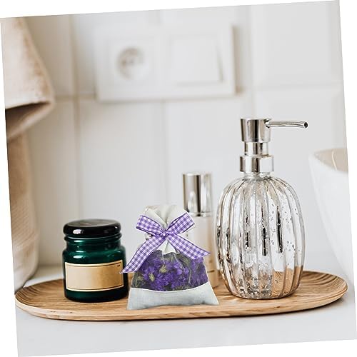 Zerodeko 10pcs Reusable Lavender Sachet Bags for Decorative Use