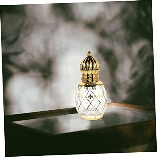 Middle Eastern Perfume Bottle Essential Oil Roller Empty Aroma Decorative Sample Air Tight Travel Size