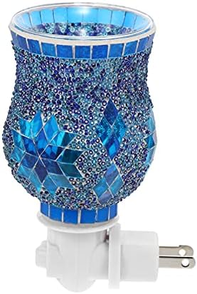 3D Wax Warmer Electric Aroma Decorative Lamp with Blue Light
