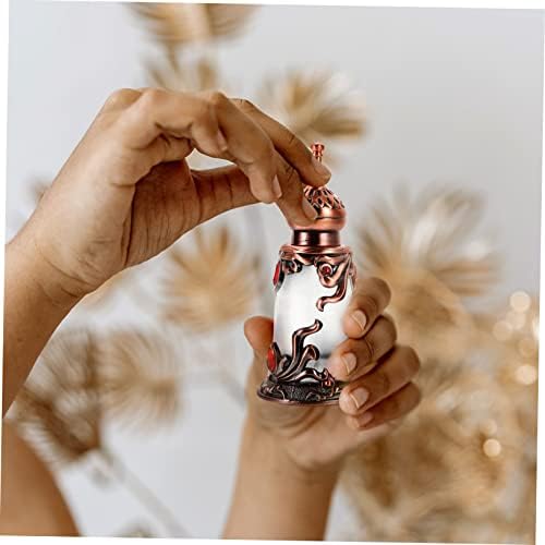 VICASKY Vintage Perfume Bottle Refillable Decor for Essential Oils