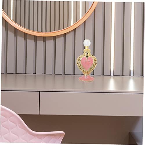 Refillable Perfume Bottle Heart Shaped Arabic Style Design