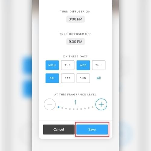 Aera Mini Diffuser with Beach House Refill - Alexa Compatible Family Safe 800-Hour Lasting Scent