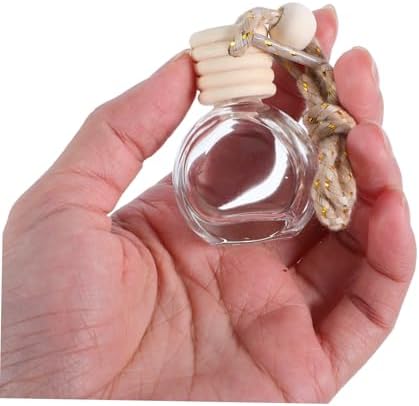 6Pcs Compact Hanging Perfume Bottles for Car Freshness and Home Decor