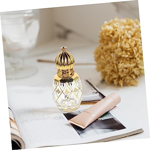 8ml Arabian Style Refillable Perfume Bottle with Floral Design