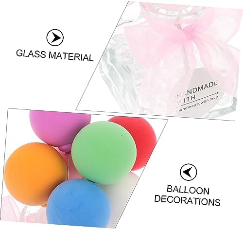 Ciieeo 3pcs Aromatherapy Car Perfume Decorative Balloon Storage Bottles