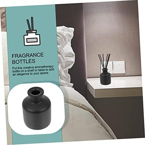 PRETYZOOM 3pcs Frosted Aromatherapy Diffuser Bottles for Home Decor