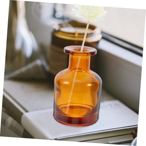 SOIMISS 2pcs Glass Diffuser Bottles Modern Cylindrical Design