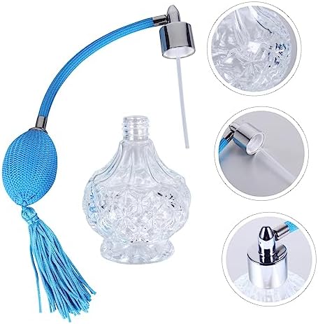 Refillable Glass Perfume Bottle with Long Spray Tassels
