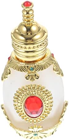 Exotic Style Refillable Perfume Bottle with Rhinestone Design