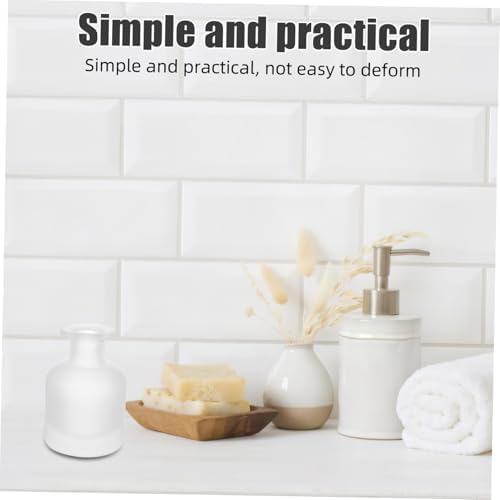 2pcs Essential Oil Diffuser Glass Bottles with Refills