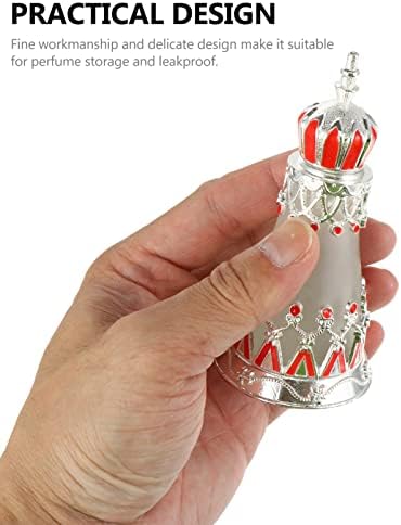 1pc Elegant Refillable Glass Perfume Bottle for Travel and Home Use