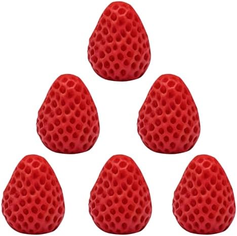 Soy Wax Melts with Strawberry Scent 6 Pcs Set