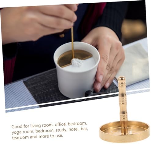 Brass Incense Press Mold Tool for DIY Fragrance Creation