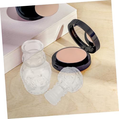 Vintage Miniature Glass Perfume Bottle for Travel and Home Decor