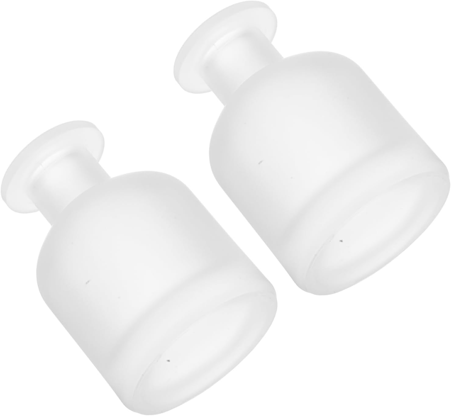 Beaupretty 2pcs Glass Diffuser Bottle for Bathroom
