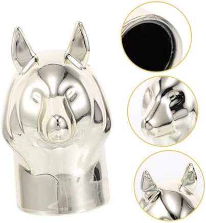 5pcs Fox Perfume Bottle Closures for DIY Projects Replacement
