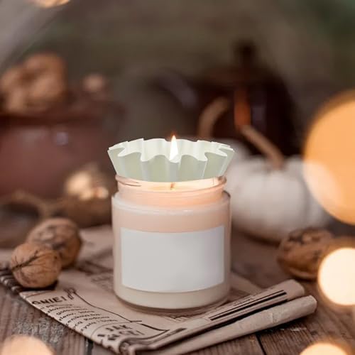 50Pcs Disposable Wax Melt Liners Leakproof White