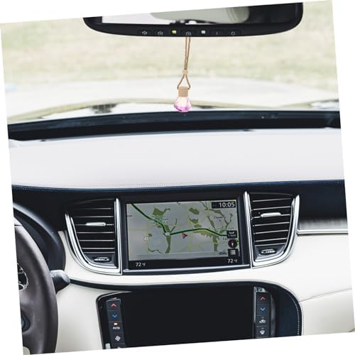 5Pcs Car Hanging Perfume Diffuser Bottles with Lid and String for Rearview Mirror Decor
