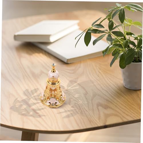 Vintage Glass Perfume Bottle with Dropper for Essential Oils